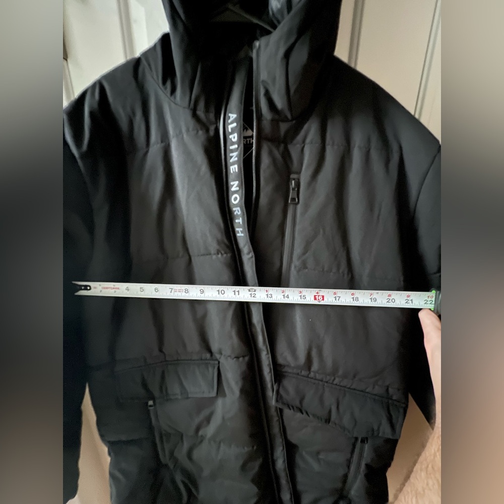 ALPINE NORTH Men’s Vegan Down Puffer Coat - Relaxed Fit - Size XXL - NWT - Picture 3 of 8